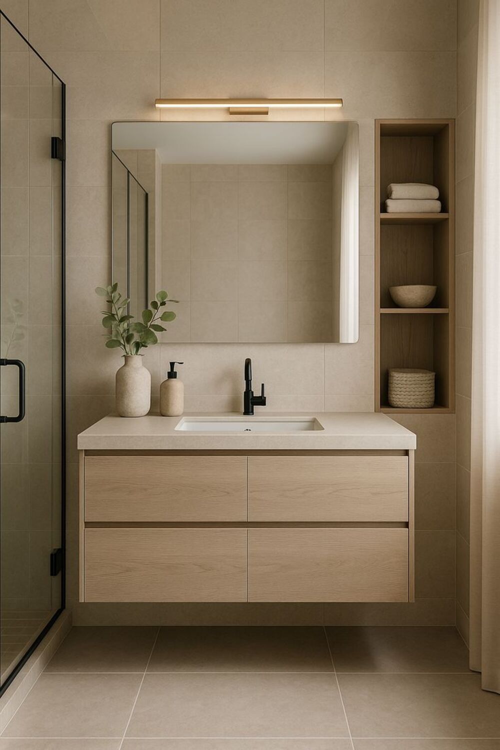 Lüx Banyo Dolabı